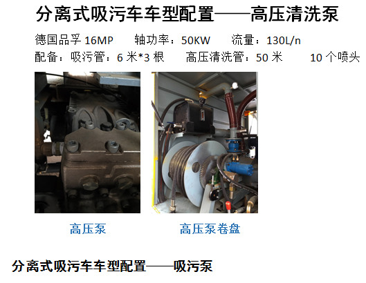 国六蓝牌东风小多利卡污水处理车